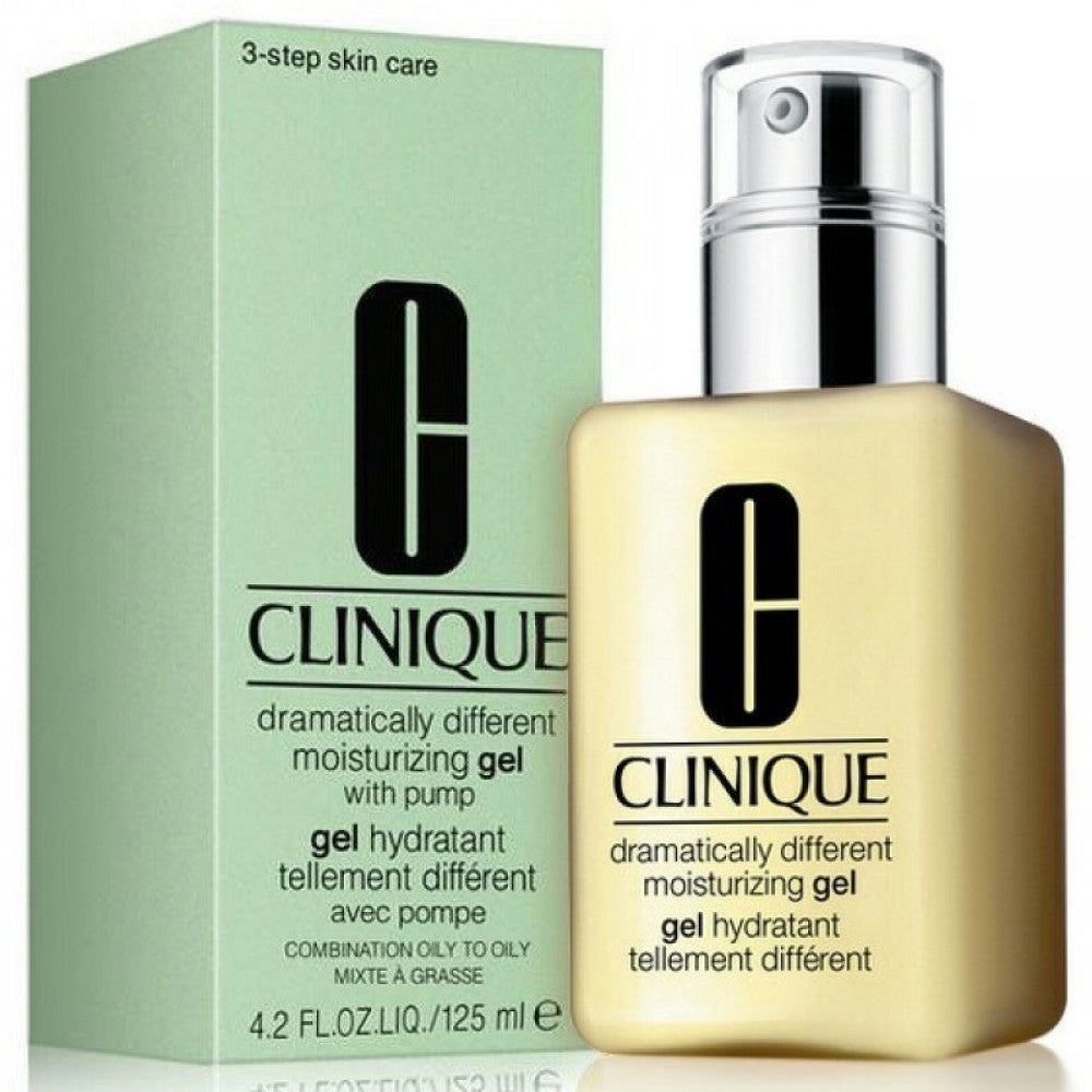 Clinique Dramatically Different Moisturizing Gel 125ml bottle on white background