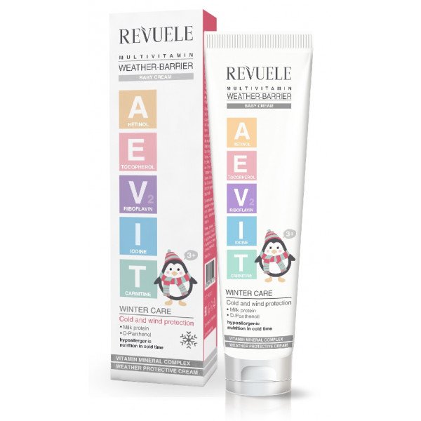 Revuele Multivitamin Baby Ceram 75ml tube on white background