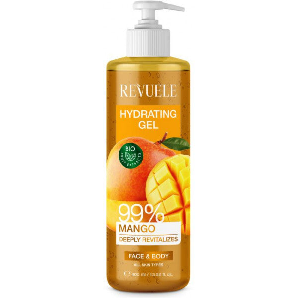 Revuele Mango 400ml Face & Body wash bottle front view