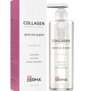 101 Derma Collagen Foaming Gel Cleanser tube packaging front view