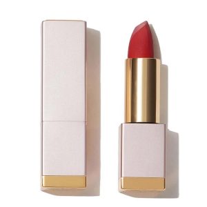 Sheglam Lipstick 3.5G C521 Rouge – sleek black tube with a view of the rosy pink bullet