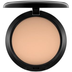 MAC Studio Fix Powder Plus Foundation compact in shade NW25 with black casing and mirror