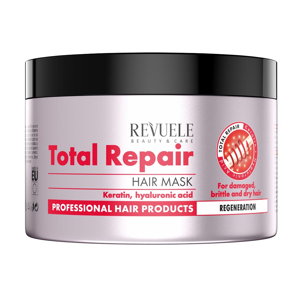 Revuele Total Repair Hair Mask 500Ml front packaging