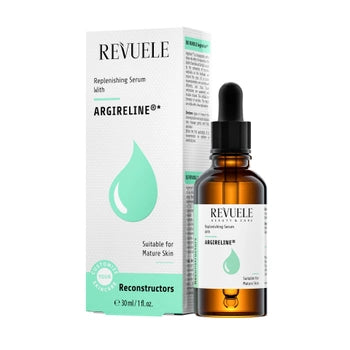 Revuele CYS Reconstructing Serum Argireline in a white bottle with dropper