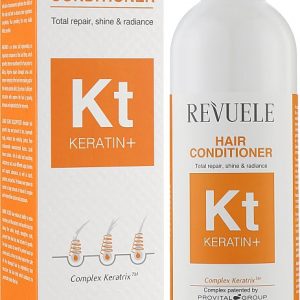 Revuele Kt Keratin + Hair Conditioner 200Ml bottle front view