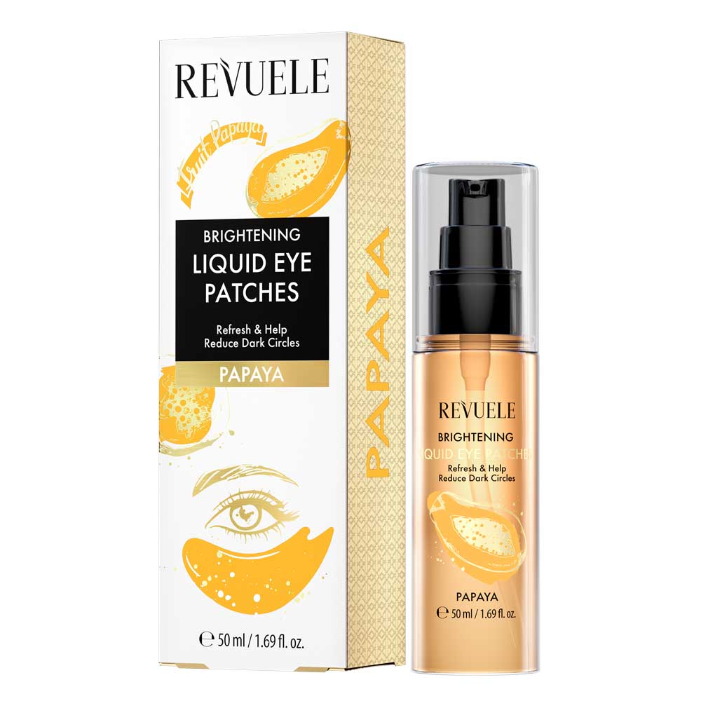 Revuele Papaya Liquid Eye Patches 50Ml front view