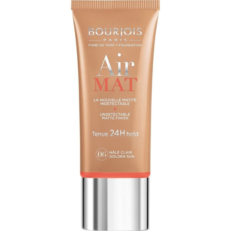 Bourjois Air Mat Foundation in shade No.06 Hale Clair, 30 ml bottle with matte black cap