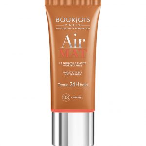 Bourjois Paris Air Mat 24H Foundation bottle in shade 08 Caramel with matte finish