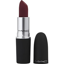 MAC Powder Kiss Lipstick Burning Love No. 305 full bullet and packaging