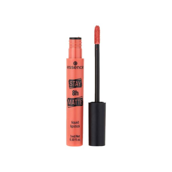 Essence Stay 8H Matte Liquid Lipstick 03 Down To Earth - 3ml tube showing shade name and product details