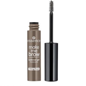 Essence Make Me Brow Eyebrow Gel Mascara 05 Chocolaty Brows 3.8Ml product bottle with brush