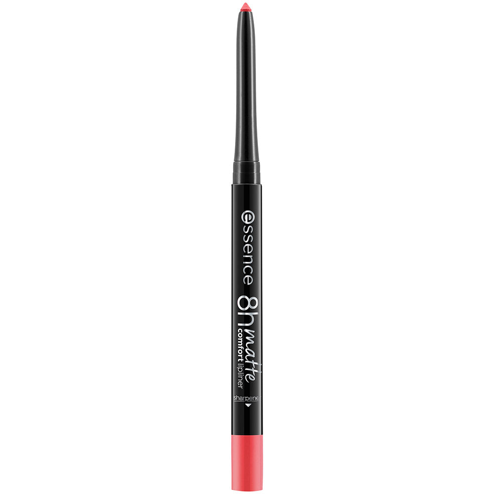 Essence 8H Matte Comfort Lipliner PENCIL 09 in a slim, twist-up pencil packaging with a matte finish and shade number 09.
