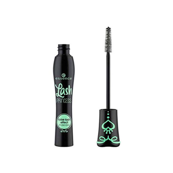 Essence Lash Princess False Lash Effect Mascara in black packaging with sculpted tube