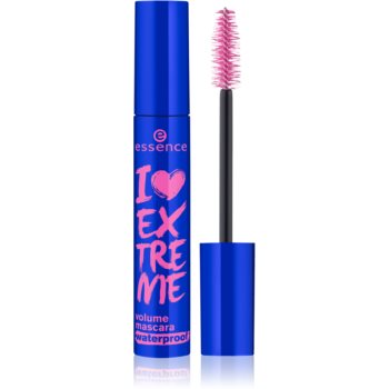 Essence I Love Extreme Volume Waterproof Mascara 12ml black tube packaging