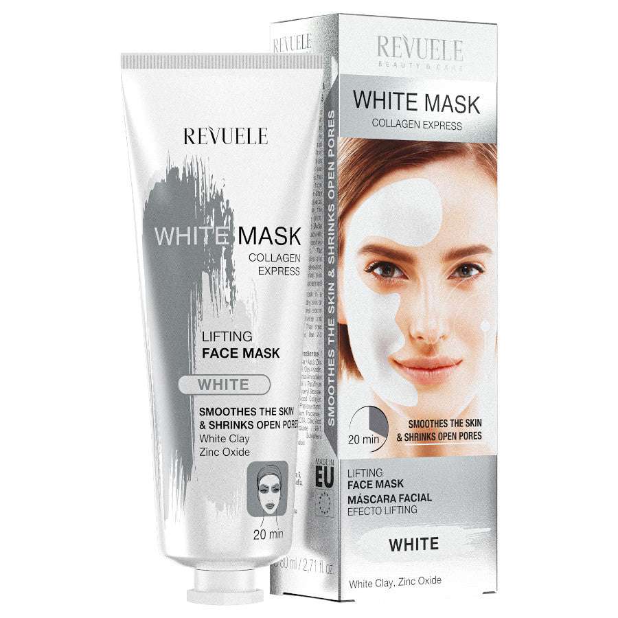 Revuele White Mask Smoothes 80ml tube packaging front view