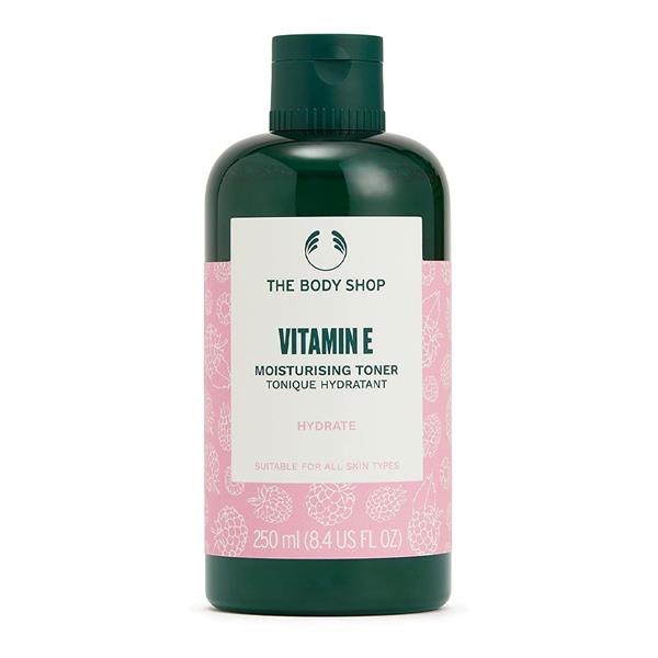 The Body Shop Vitamin E Moisturising Toner 250 ml bottle front view