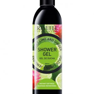 Revuele Shower Sweet Lime & Ginger 500Ml bottle front view