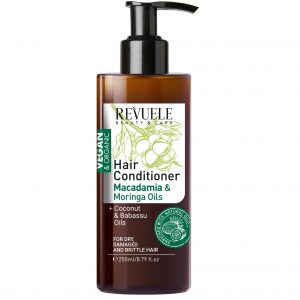 Revuele Vegan & Organic Hair Conditioner 250Ml bottle front view