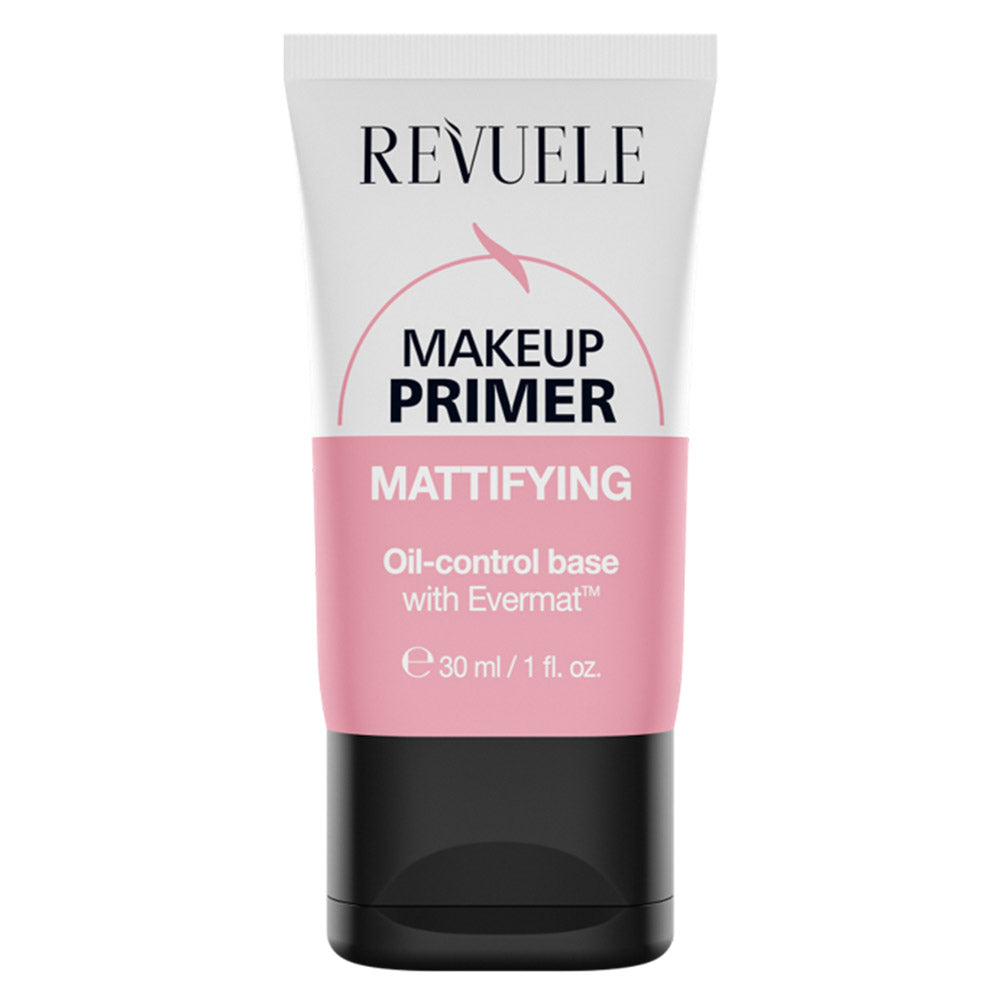 Revuele Mattifying Makeup Primer 30 ml tube on white background