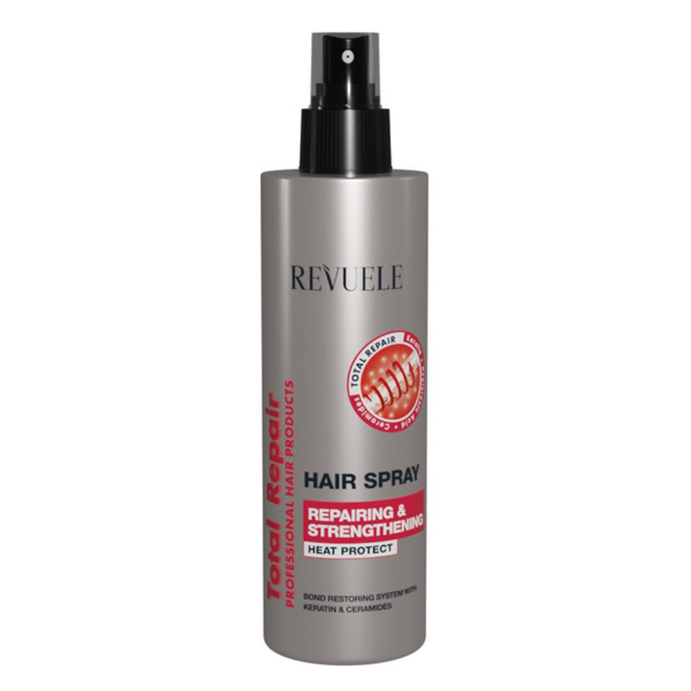 Revuele Hair Spray Total Repair 200 ml bottle front view