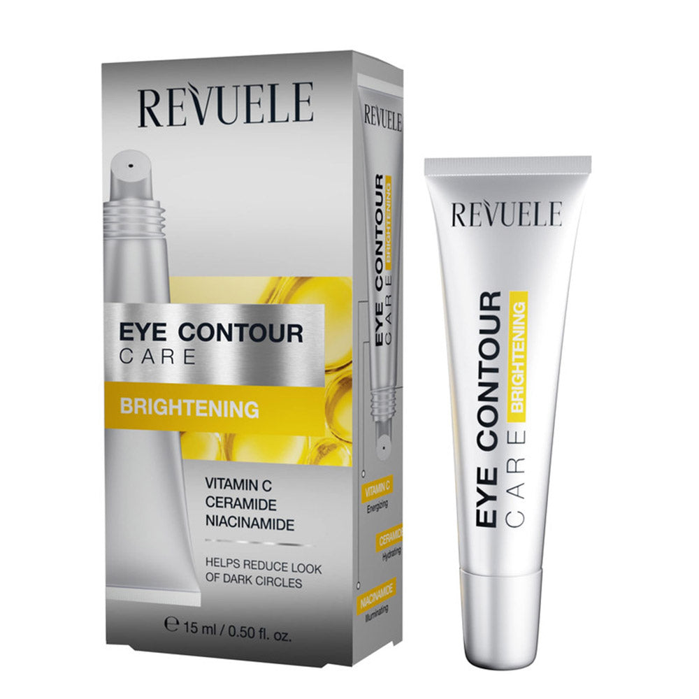 Revuele Eye Contour Care Brightening 15 ml tube packaging front view