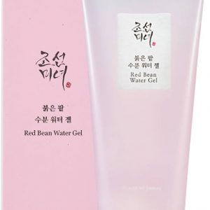 Beauty of Joseon Red Bean Water Gel in a 100ml white tube with red accents, shown on a clean surface.