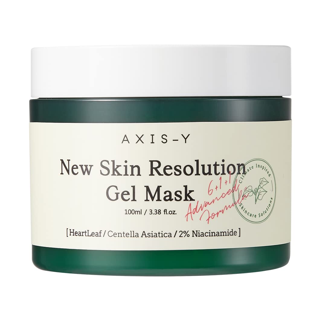 AXIS-Y New Skin Resolution Gel Mask 100ml tube packaging front view