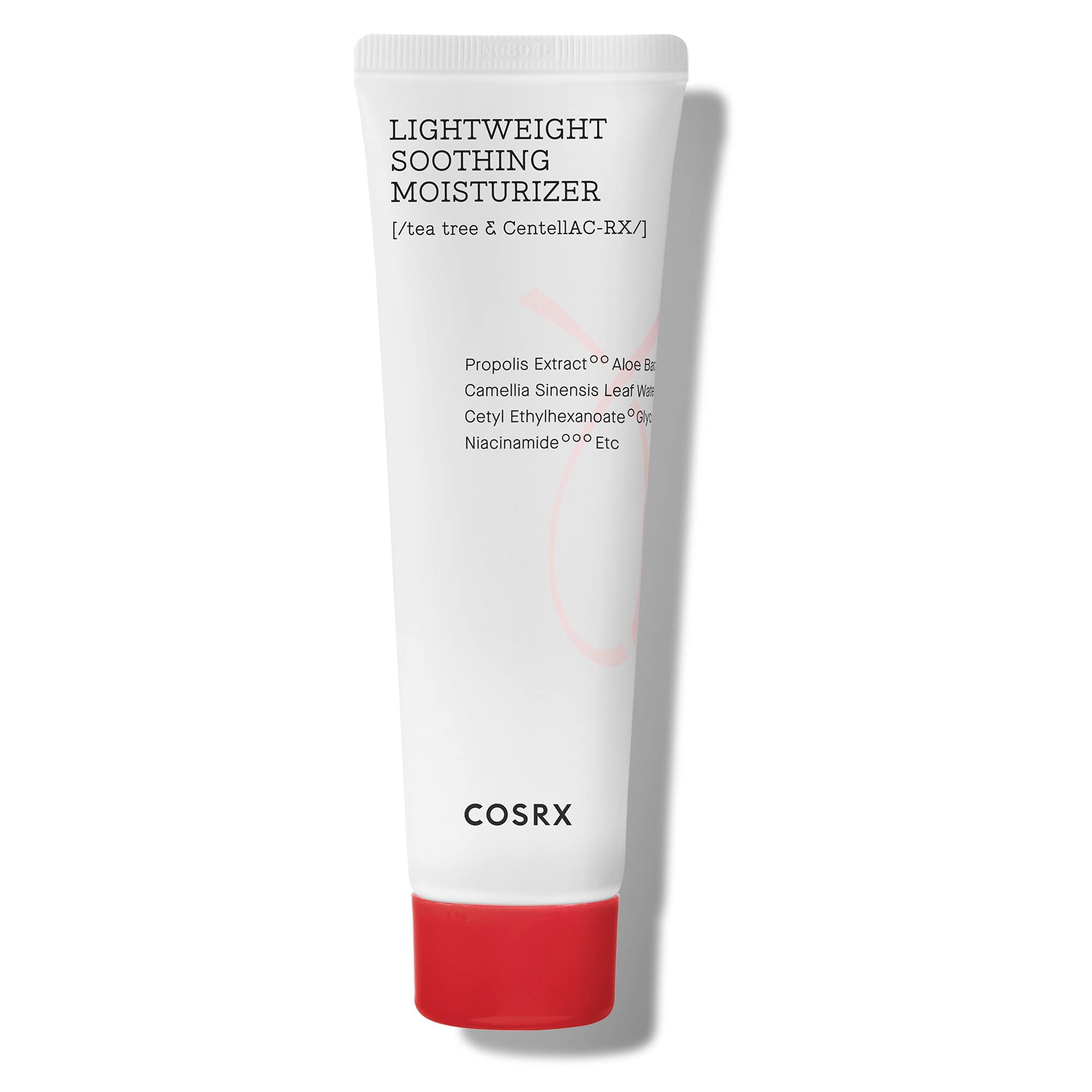 Cosrx Lightweight Soothing Moisturizer 80ml tube on white background