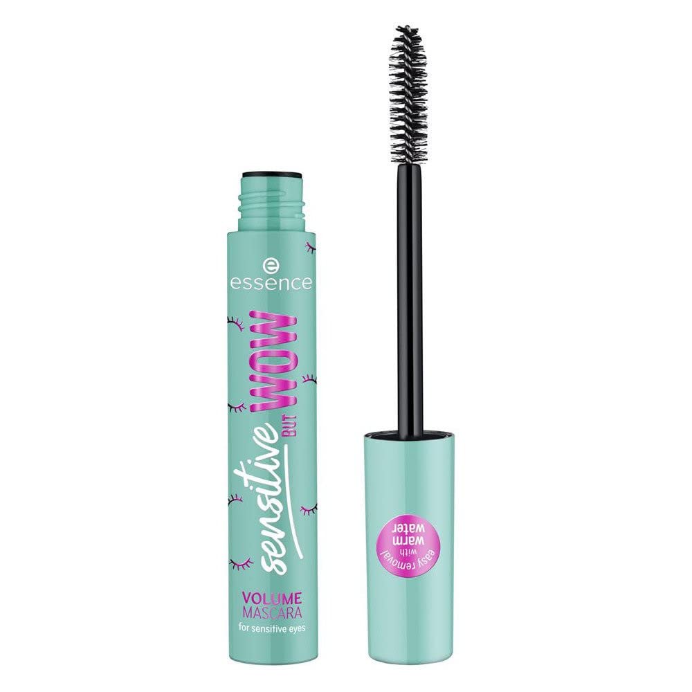 essence Sensitive But Wow Volume Mascara tube on white background