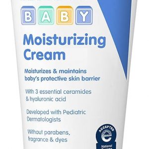 CeraVe Baby Moisturizing Cream 5 oz tube on white background