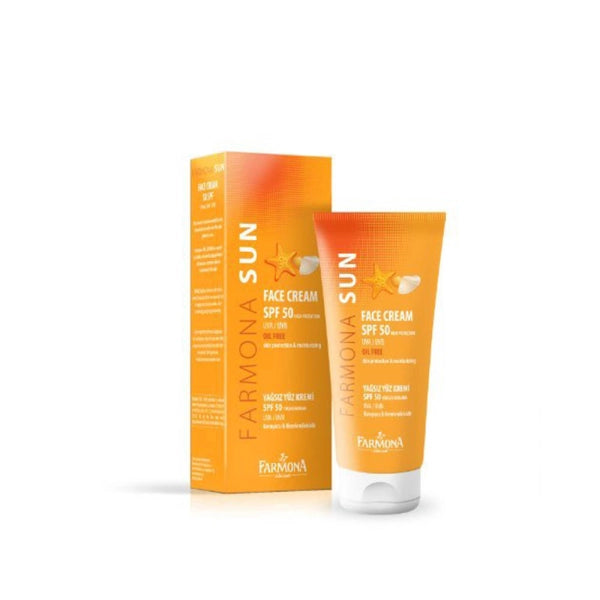 Farmona Sun High Protection Oil-Free Face Cream SPF50 50ml front packaging