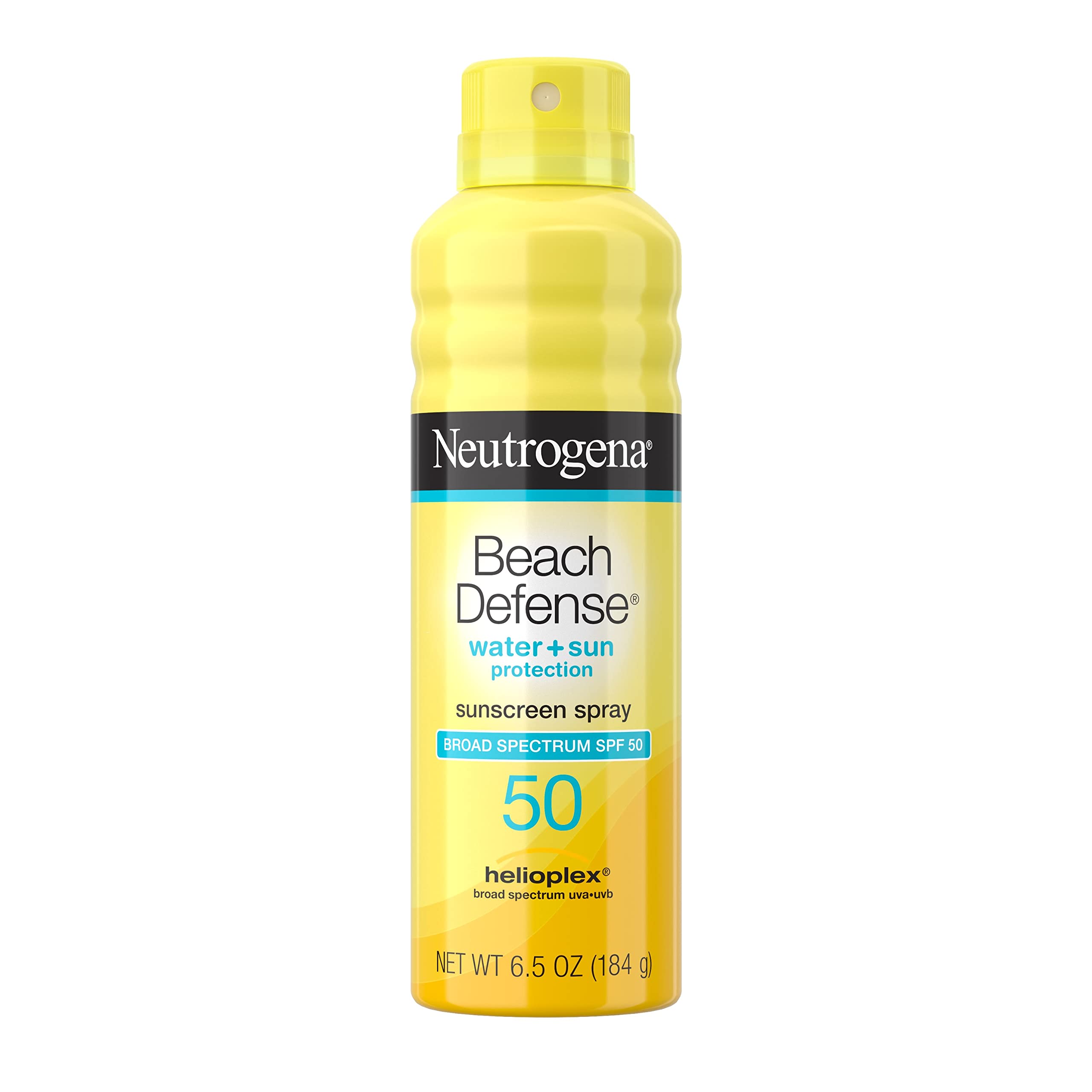 Neutrogena Beach Defense Sunscreen Spray SPF 50 bottle front view