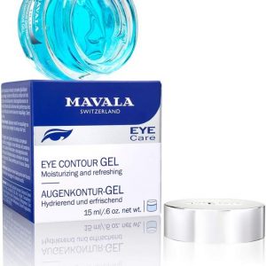 Mavala Eye Contour Gel 0.6 oz tube packaging on white background