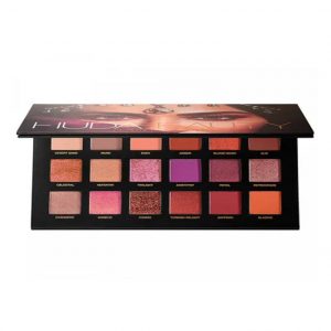 Huda Beauty Desert Dusk Eyeshadow Palette with 18 shades in warm and cool tones