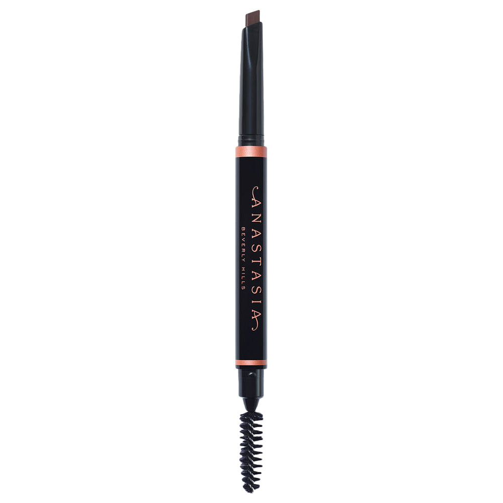 Anastasia Beverly Hills Brow Definer pencil in Soft Brown shade with triangular tip and spoolie brush