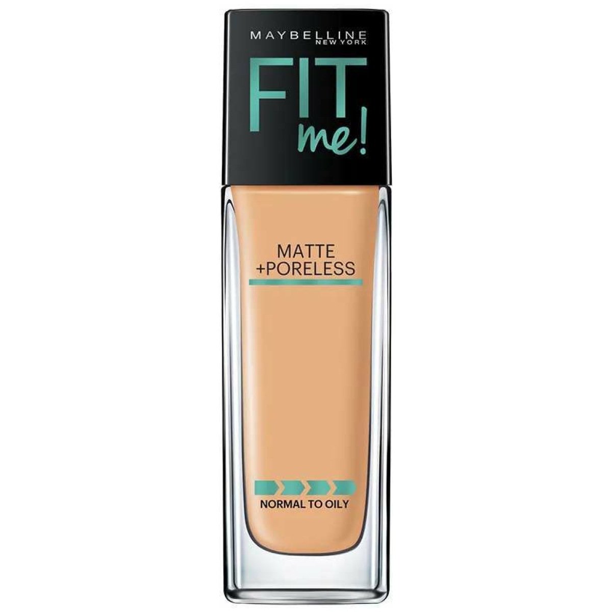 Maybelline Fit Me Matte+Poreless Liquid Foundation 238 Rich Tan bottle front view