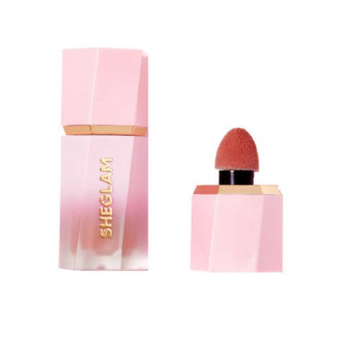 Sheglam Liquid Blush 5.2Ml Devoted Maven in a sleek transparent bottle with a black cap