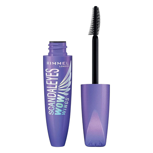 Rimmel London Scandaleyes Wow Wings Mascara 001 Black 12ml tube front view