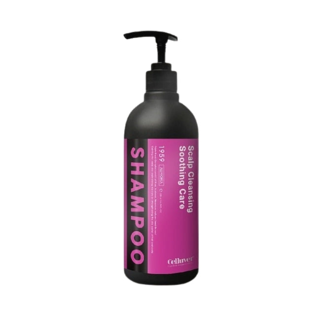 CELLUVER Perfume Shampoo 500ml #Aurora bottle front view with elegant design