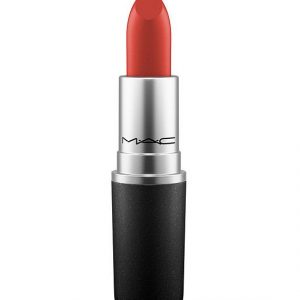 MAC Powder Kiss Lipstick 602 Chili bullet tube with matte finish and warm brick-red colour