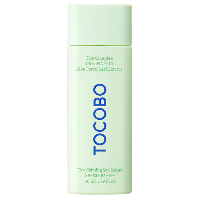 Tocobo Cica Calming Sun Serum SPF50+ PA 50ml tube front view