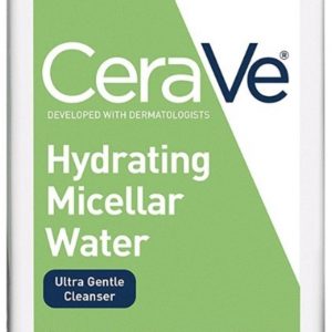 CeraVe Hydrating Micellar Water 296ml bottle front view with blue and white label