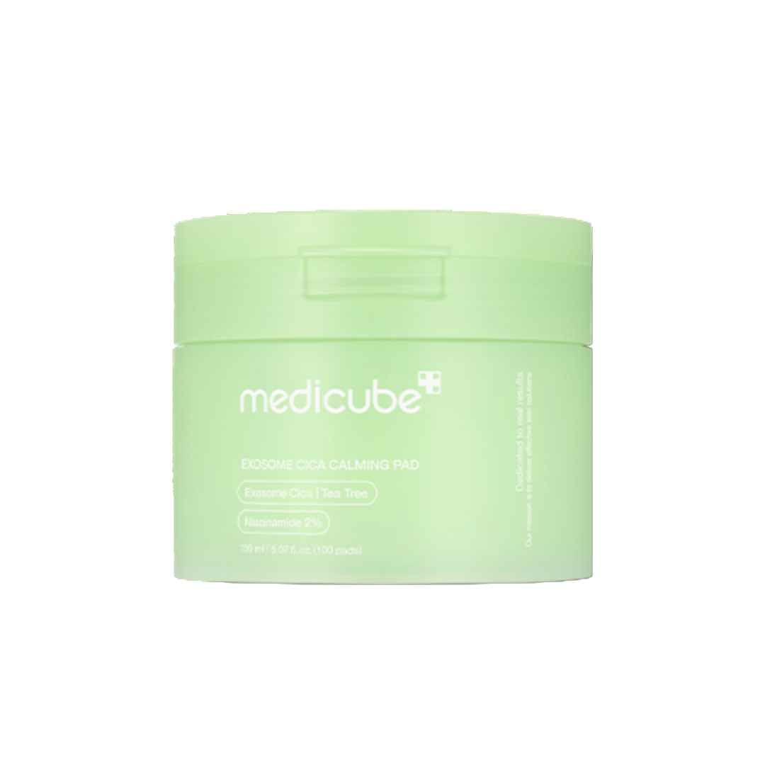 Exosome Cica Calming Pad 70 pads packaging box front view