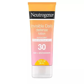 Neutrogena Invisible Daily Defense Sunscreen Spray SPF 60 5oz bottle front view