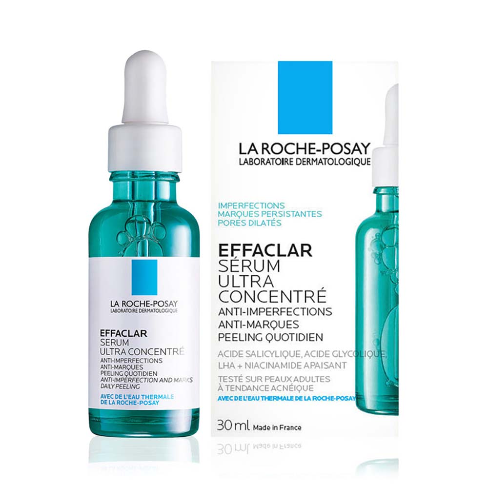 La Roche-Posay Effaclar Ultra Concentrated Serum 30ml packaging box front view