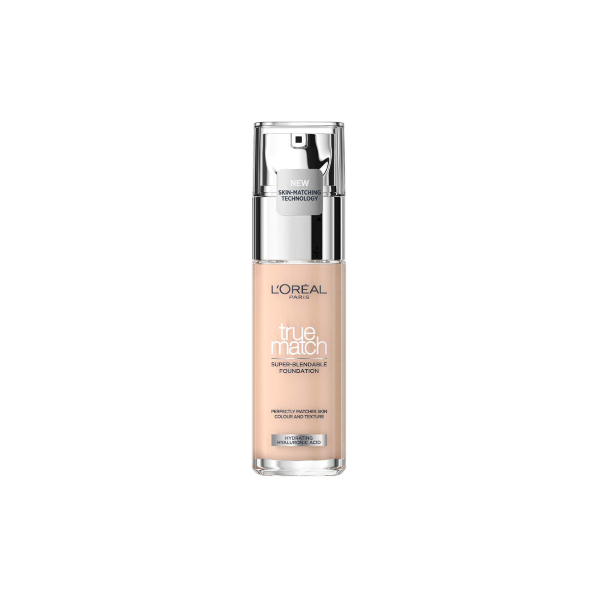 L'Oreal Paris True Match Liquid Foundation 0.5.C Rose Porcelain bottle front view