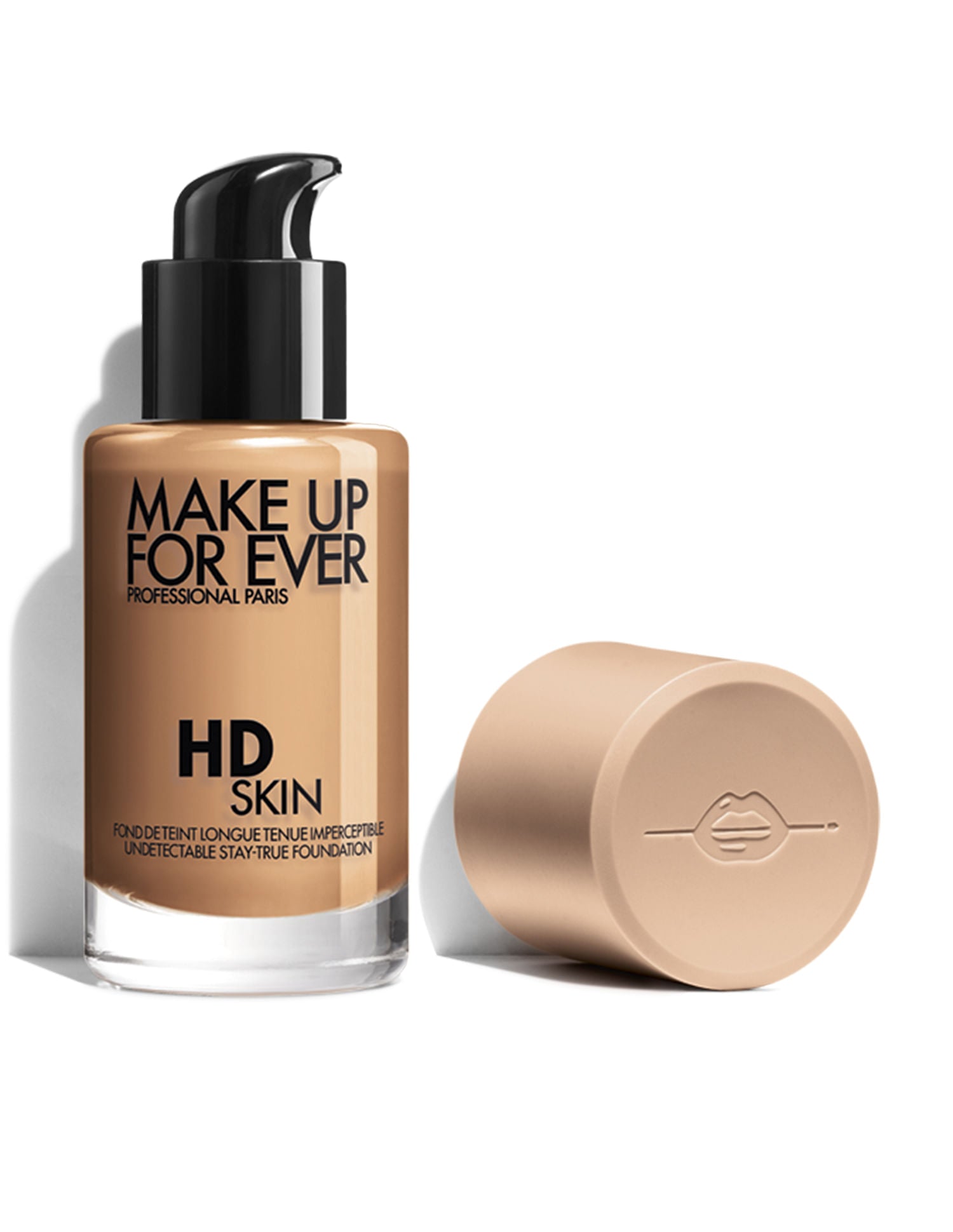 MAKE UP FOR EVER HD Skin Foundation 2Y36 Warm Honey bottle front view