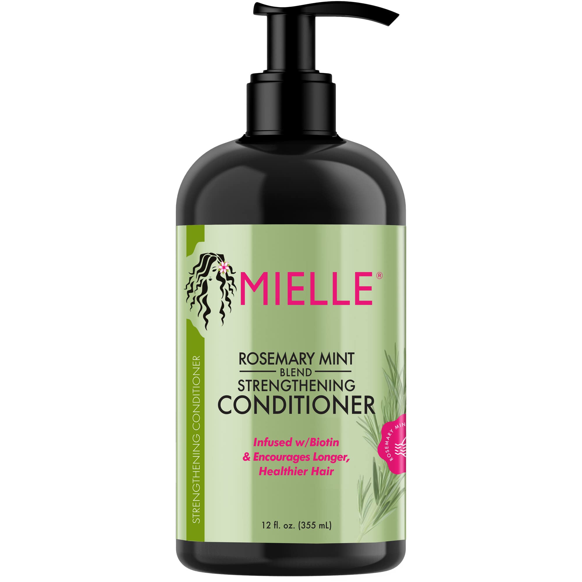 Mielle Organics Rosemary Mint Strengthening Conditioner 355ml bottle front view