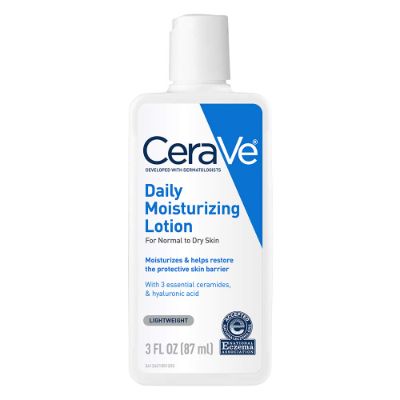 CeraVe Daily Moisturizing Lotion 87ml pump bottle front view