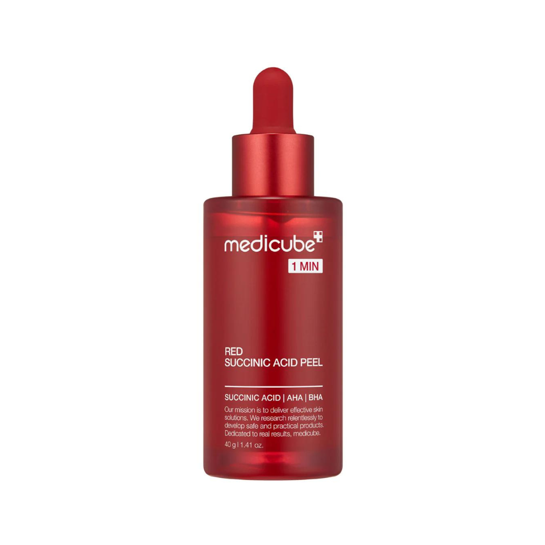 Red Acne Succinic Acid Peel 40g tube front view